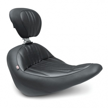 view Mustang 79041 Standard Touring Seat for Harley Softail Low Rider (2018-)