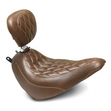 Mustang 83004 Wide Tripper One-Piece Seat for Harley Heritage Classic & Deluxe (2018-)