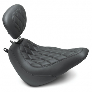 view Mustang 83007 Wide Tripper Solo Seat for Harley Heritage Classic & Deluxe (2018-)