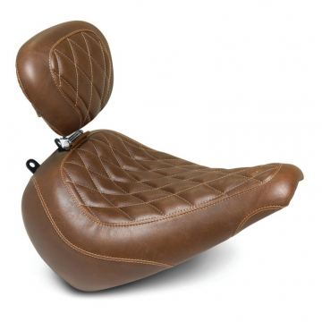 Mustang 83022 Wide Tripper Solo Seat for Harley Fat Boy (2018-)