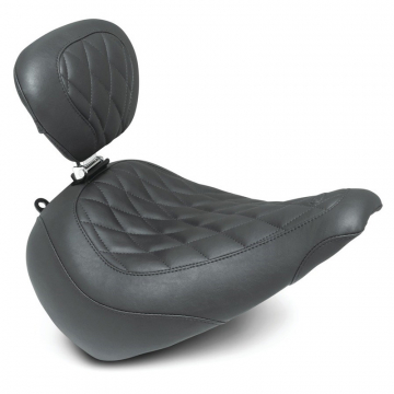 Mustang 83025 Wide Tripper Solo Seat for Harley-Davidson Fat Boy (2018-)