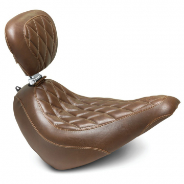 Mustang 83052 Wide Tripper Solo Seat for Harley-Davidson Softail Slim (2018-)