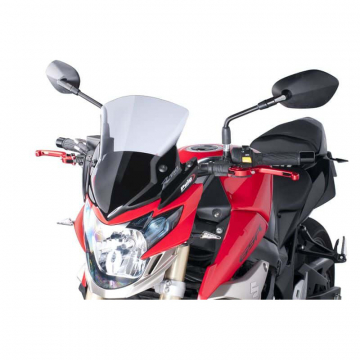 view Puig 5646H Naked New Generation Windshield, Smoke for Suzuki GSX-S750 (2011-2016)