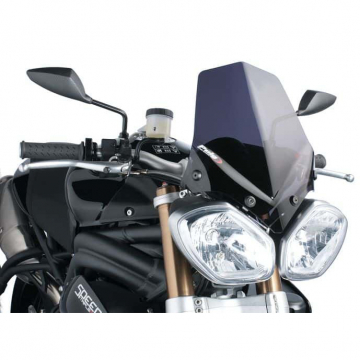 view Puig 5658F Naked New Generation Windshield for Triumph Speed Triple / Street Triple