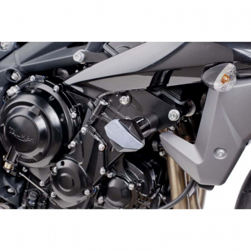 view Puig 6571N Crash Pads R12 for Triumph Street Triple R/S/RS (2017-2020)