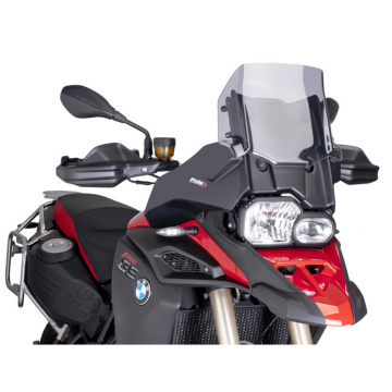 view Puig 7307H Touring Racing Windshield, Smoked for BMW F800GS Adventure (2013-2019)