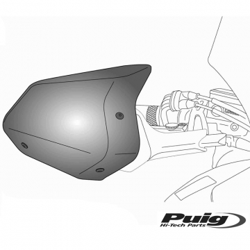 view Puig 8547W Hand Guards Extensions for BMW F800GS, R1200GS / Adventure & S1000XR