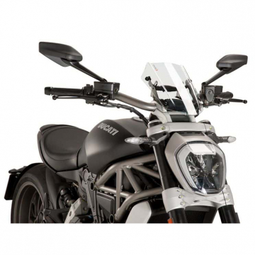 Puig 8921 Naked New Generation Windshield for Ducati XDiavel / S (2016-)