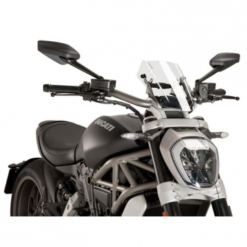 view Puig 8921 Naked New Generation Windshield for Ducati XDiavel / S (2016-2022)