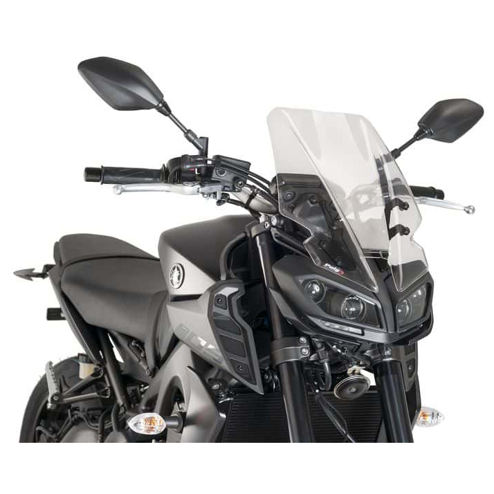 Puig 9377 Naked New Generation Touring Windshield Yamaha FZ-09