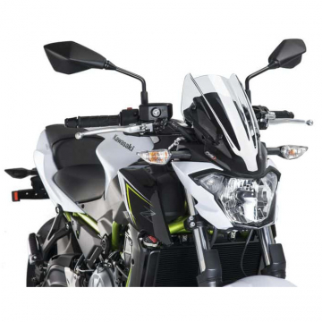 view Puig 9588 Naked New Generation Sport Windshield for Kawasaki Z650 (2017-)