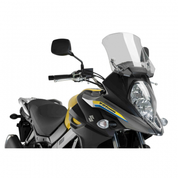 view Puig 9736W Headlight Protector, Clear for Suzuki V-Strom 650/XT (2017-)