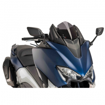view Puig 9841F V-Tech Sportport Windshield, Dark Smoke for Yamaha TMAX 530 (2017-)