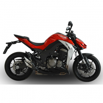 view QD AKAW0230001 Power Gun Twin Exhausts for Kawasaki Z1000 / SX (2013-2017)
