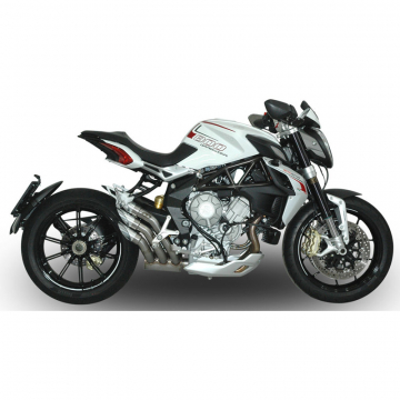 view QD AMVA0010001-6 Power Gun 3 Slip-on Exhaust System for MV Agusta Dragster 800
