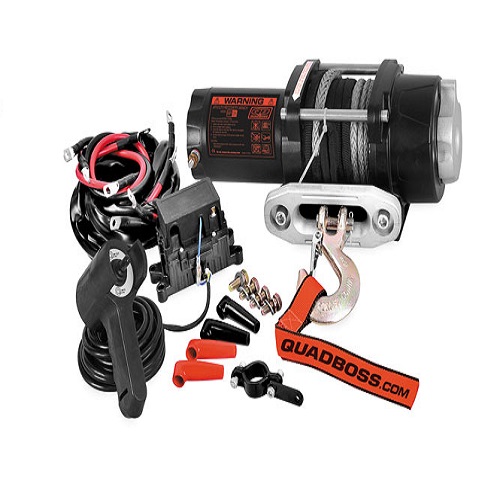 Quadboss Winch 3500lb With Dyneema Rope Accessories International