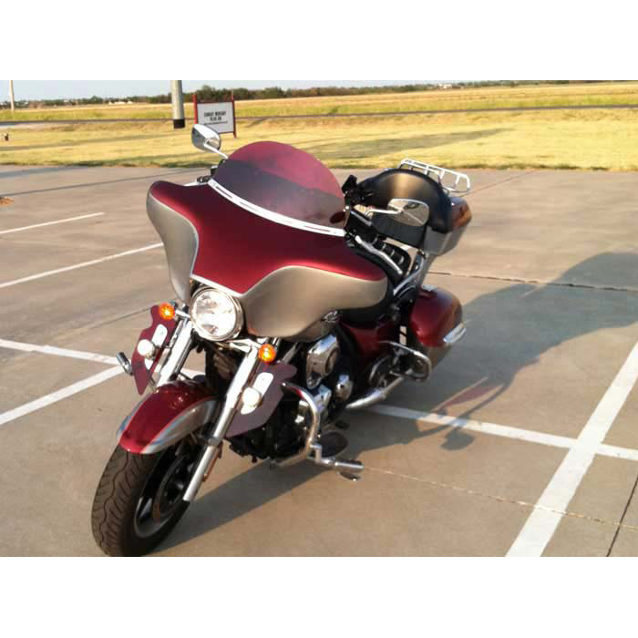 Reckless Motorcycles Batwing Fairing with Stereo for Kawasaki Vulcan