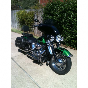 view Reckless Motorcycles Empty Shell Batwing Fairing for Softail Heritage