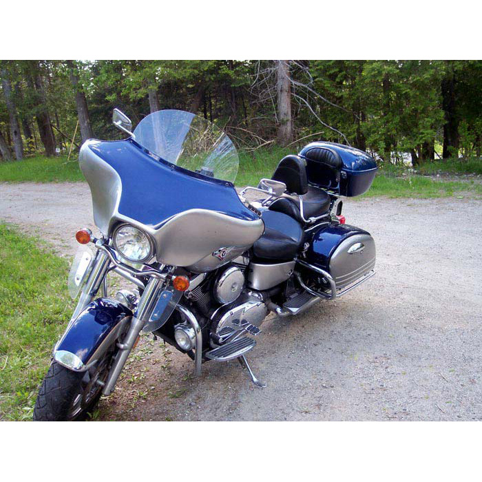 Reckless Motorcycles Batwing Fairing with Stereo for Kawasaki Nomad