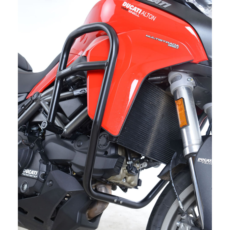 R&G AB0026BK Adventure Bar / Crashbars for Ducati Multistrada 950, 1200 & 1260 Accessories