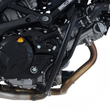view R&G AB0040BK Adventure Bar Crash Bars for Suzuki SV650 (2017-) & SV650X (2019-)