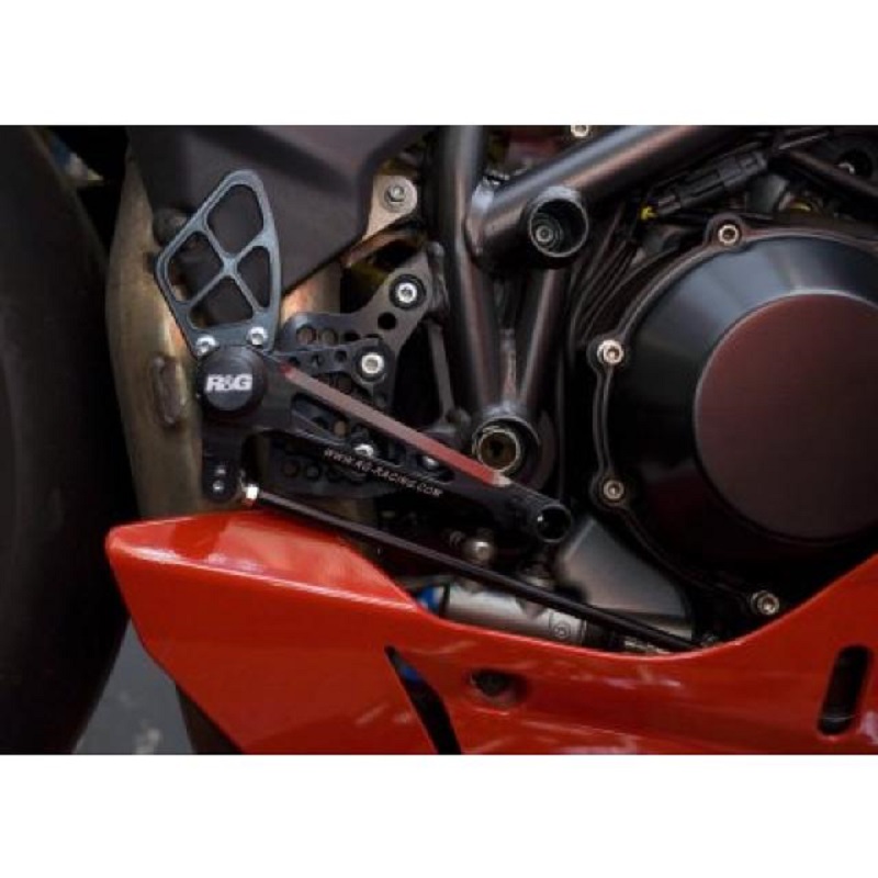 R&G Adjustable Rearsets Ducati 848 / 1098 / 1198 up to 2010