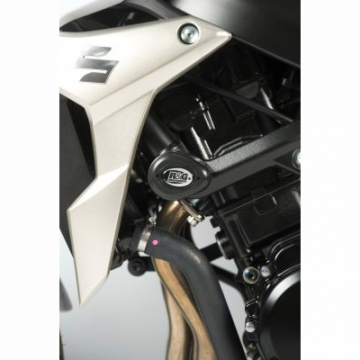 view R&G CP0287BL Aero Style Frame Sliders, Black for Suzuki GSR750 '11-'18