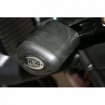 view R&G CP0217WH Aero Style Frame Sliders, White for Triumph Street Triple 675 '07-'12