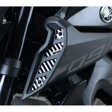 R&G AIC0005SS Stainless Steel Air Intake Covers  for Yamaha FZ-09 & MT-09 (2018-)