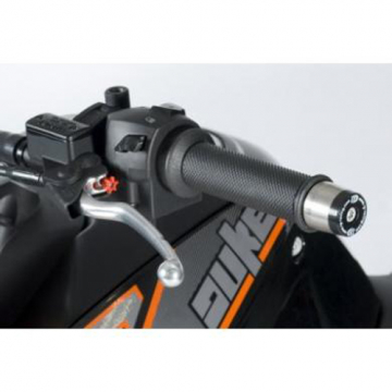 view R&G BE0060BK Bar End Sliders for KTM 690 Duke/R, 990SMR and 1290 Super Duke R