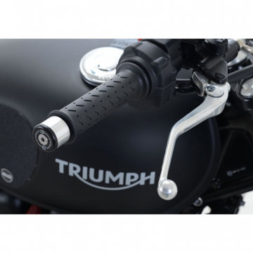 R&G BE0104BK Bar End Sliders for Triumph Street Twin (2016-)