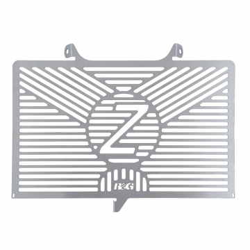 view R&G BRG0006SS Branded Radiator Guard for Kawasaki Z900RS (2018-)