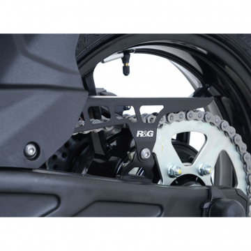 view R&G CG0012BK Chain Guard, Stainless Steel Kawasaki Z650/RS, Ninja 650 (2017-)
