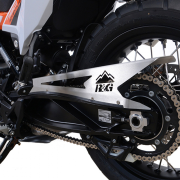 R&G CG0020SI Chain Guard, Stainless Steel for KTM 790/890 Adventure (2019-)