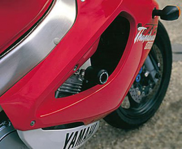 view R&G CP0041.BL Classic Frame Sliders for Yamaha YZF1000R (1996-2003)