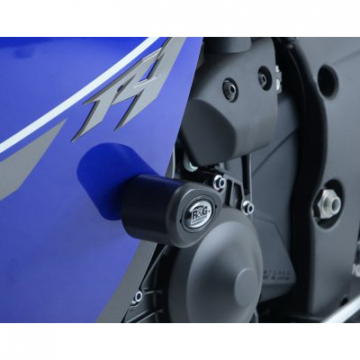view R&G CP0359BL Aero Style Frame Sliders for Yamaha YZF-R1 (2013-2014)