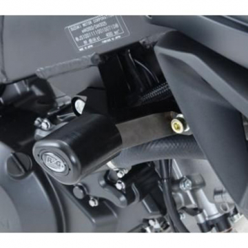 view R&G CP0369BL Aero Frame Sliders, Black for Suzuki DL1000 V-Strom /XT '14-'19 & 1050/XT '20-'22