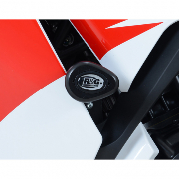 R&G CP0375BL Aero Style Frame Sliders for Honda CBR300R (2014-2020)