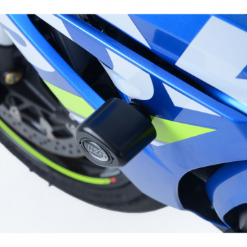 view R&G CP0421BL Aero Style Frame Sliders for Suzuki GSX-R1000 / R (2017-2024)