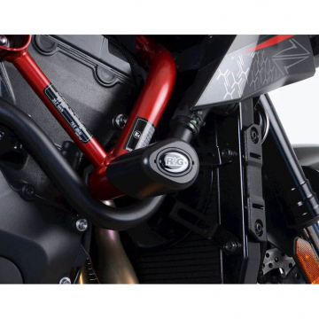 view R&G CP0489BL Aero Style Frame Sliders for Kawasaki ZH2 (2020-2024)