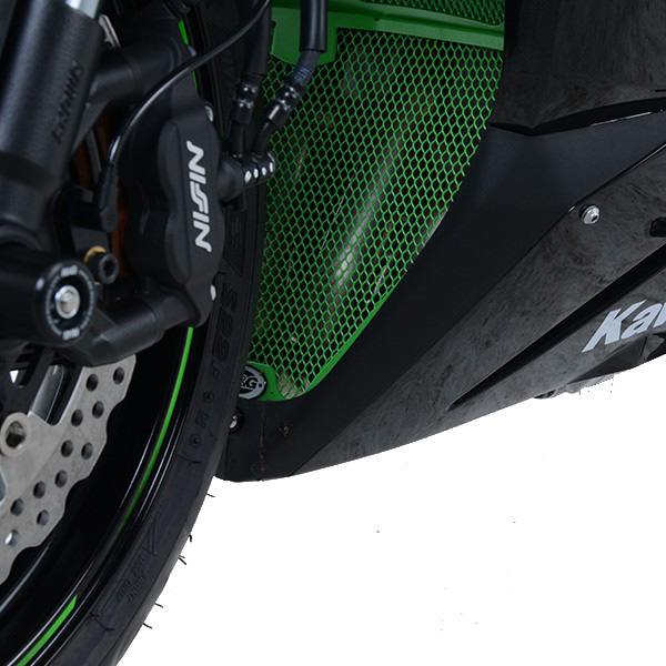 R&G DG0030GR Downpipe Grille for Kawasaki ZX-6R Ninja (2019