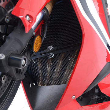 view R&G DG0033BK Downpipe Grill for Honda CBR650R (2019-)