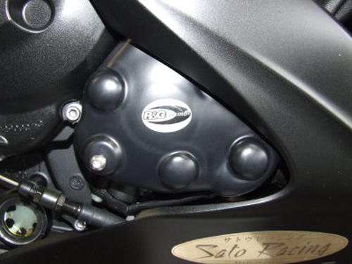 R&G ECC0028BK Right Oil Pump Engine Cover for Yamaha YZF R1, FZ8, FZ1 ...