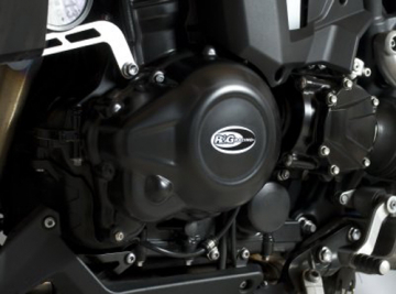 R&G ECC0135.BK Left Side Engine Case Cover for Triumph Tiger Explorer 1200 (2012-2013)