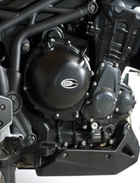 R&G ECC0136.BK Right Side Engine Case Cover for Triumph Tiger Explorer 1200 (2012-2013)