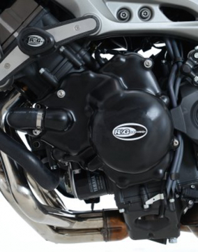 view R&G ECC0161.BK Left Engine Cover for Yamaha FZ-09 (2014-current)