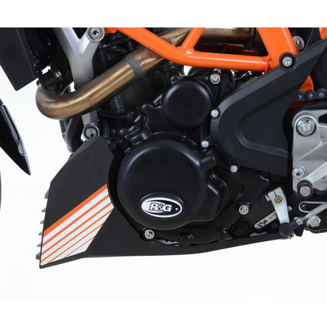 R G ECC0224BK Engine Cover LHS for KTM 390 Duke RC390 2016 current Accessories International