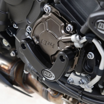 R&G ECS0095BK Engine Case Slider, RHS for Yamaha YZF-R1 (2015-current)