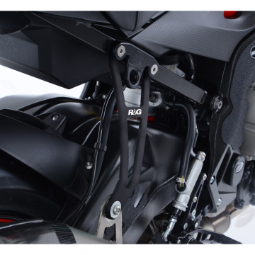 view R&G EH0076BKA Exhaust Hanger with Blanking Plate Kit for BMW S1000R (2017-2020)