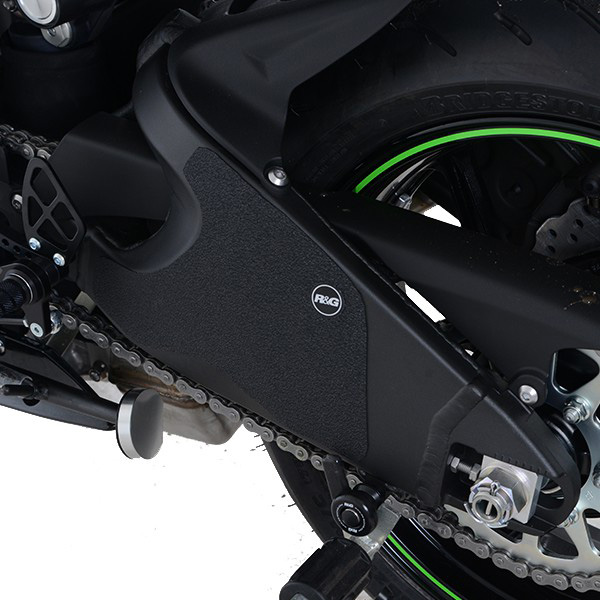R&G EZBG411BL Boot Guard Kit for Kawasaki ZX-6R (2019